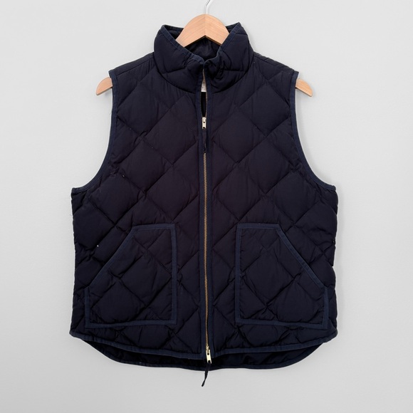 J. Crew Jackets & Blazers - JCrew Navy Puffer Vest